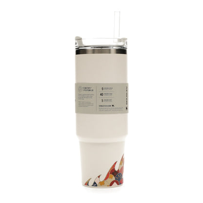 Stanley The Lunar New Year Limited Edition Flowstate Quencher 30oz Tumbler Cream Dragon