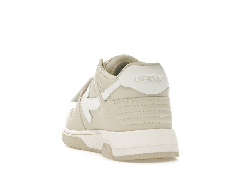 OFF-WHITE Out Of Office OOO Low Tops Angora White