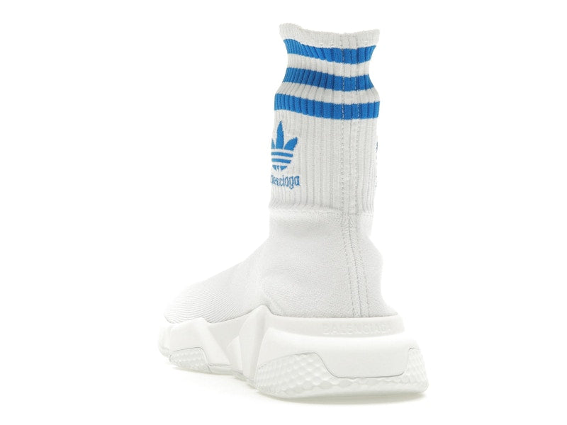 Balenciaga x adidas Speed Trainer White Blue