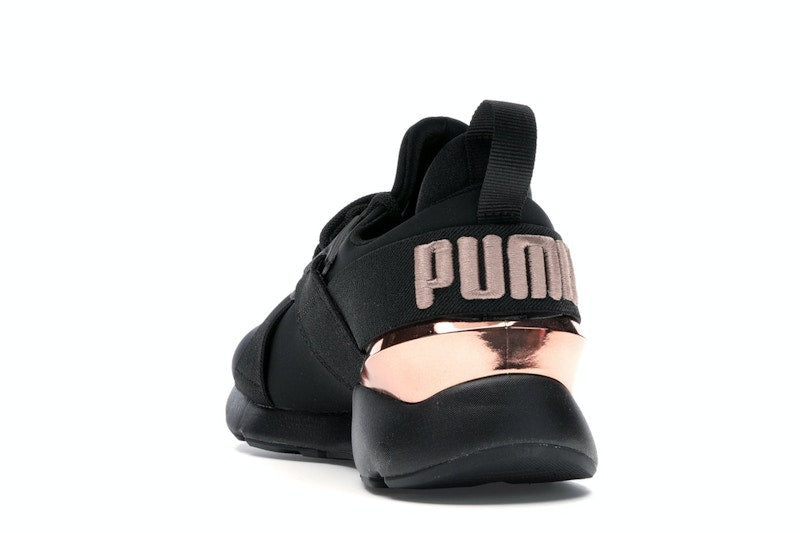 Puma Muse Metal Black Rose Gold (Women's)