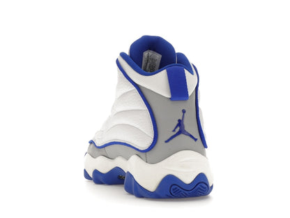 Jordan Pro Strong White Royal Grey