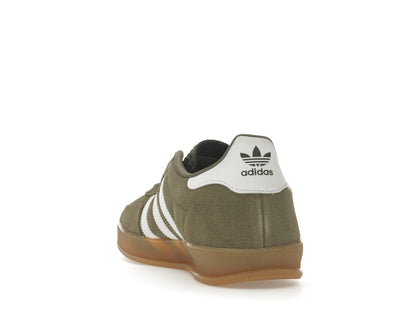 adidas Gazelle Indoor Olive Strata Cloud White Gum