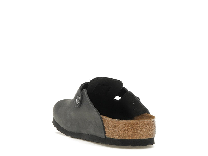 Birkenstock Boston Oiled Leather Black