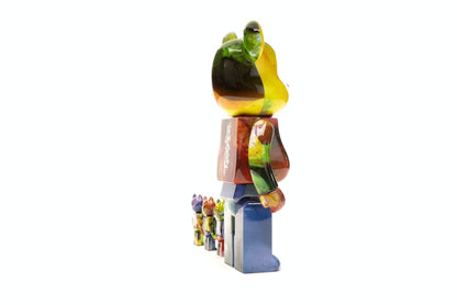 Bearbrick Pushead 4 pc Set 100% & 400% Set Multi