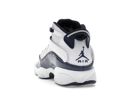 Jordan 6 Rings White Midnight Navy