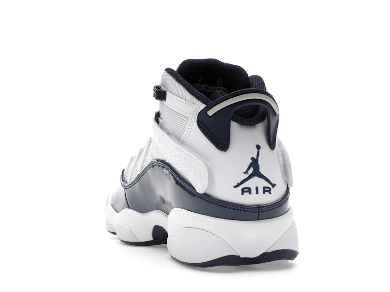 Jordan 6 Rings White Midnight Navy