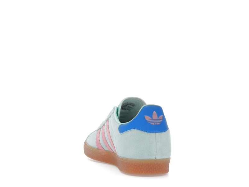 adidas Gazelle Clear Mint Bliss Pink Bright Blue (GS)