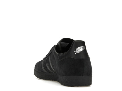 adidas Gazelle All Black Silver Metallic