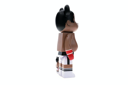 Bearbrick Muhammad Ali 100% & 400% Set Brown