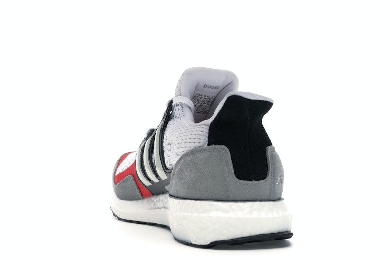 adidas Ultra Boost S&L White Grey Scarlet