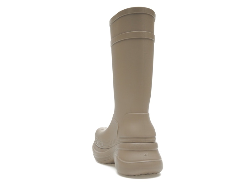 Balenciaga x Crocs Boot Beige Rubber