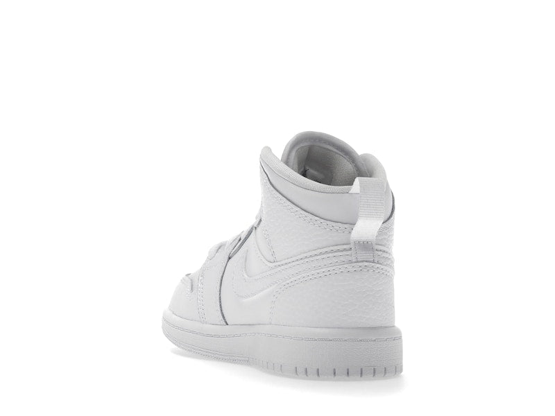Jordan 1 Mid Triple White (2021) (PS)