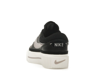 Nike Court Legacy Lift Black Sail Platinum Violet (Women's)