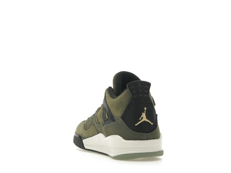 Jordan 4 Retro SE Craft Medium Olive (PS)