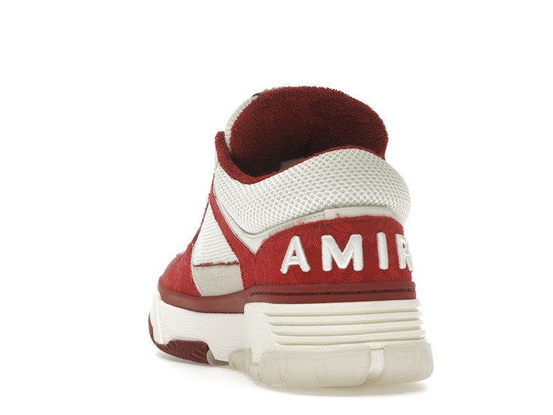 AMIRI MA-1 Deep Red Quad Monogram Print