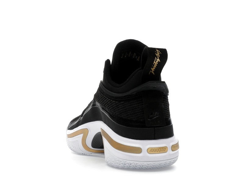 Jordan 36 Low PF Black Gold (White Sole)
