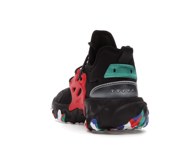 Nike React Presto Black Red Multicolor (GS)