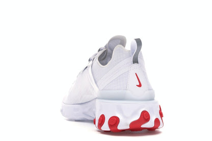 Nike React Element 55 White Red