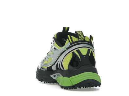 OFF-WHITE Be Right Back Silver Green Fluo