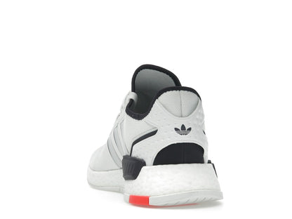 adidas NMD G1 Crystal White Grey Solar Red