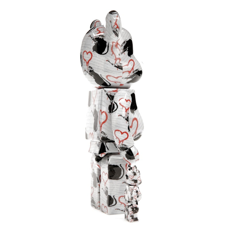 Bearbrick Love Rat 100% & 400% Set