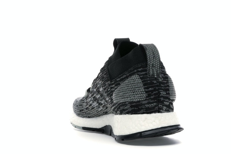 adidas Pureboost RBL Core Black Grey Two
