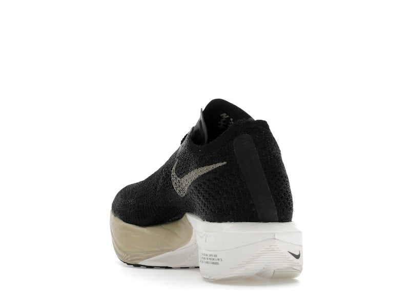 Nike ZoomX Vaporfly 3 Black Metallic Gold Grain (Women's)