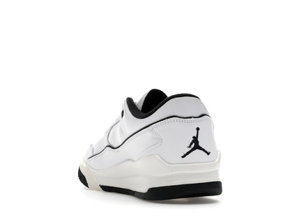 Jordan Flight Court White Sail Black