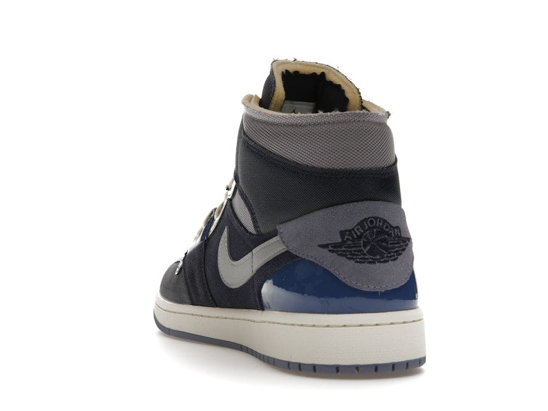 Jordan 1 Mid SE Craft Obsidian French Blue Ashen Slate White