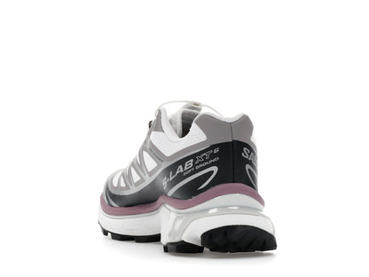 Salomon XT-6 White Black Dusky Orchid