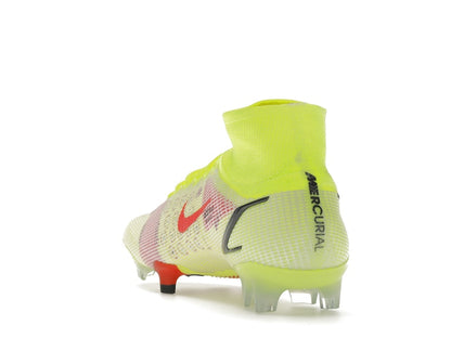 Nike Mercurial Superfly 8 Elite FG Volt Black Bright Crimson