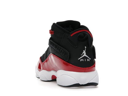 Jordan 6 Rings Black Gym Red White