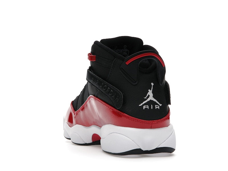 Jordan 6 Rings Black Gym Red White