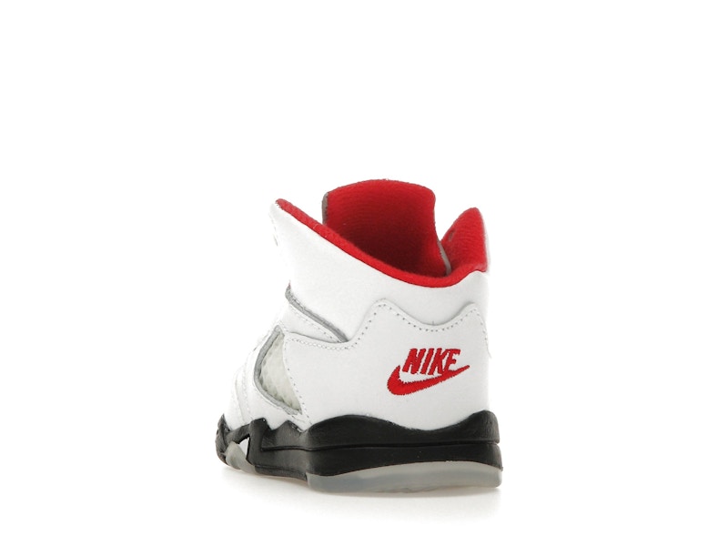 Jordan 5 Retro Fire Red Silver Tongue (2020) (TD)