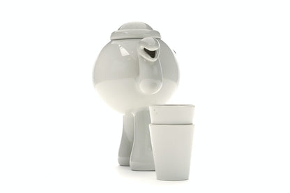 James Jarvis Glazed Porcelain Teapot White
