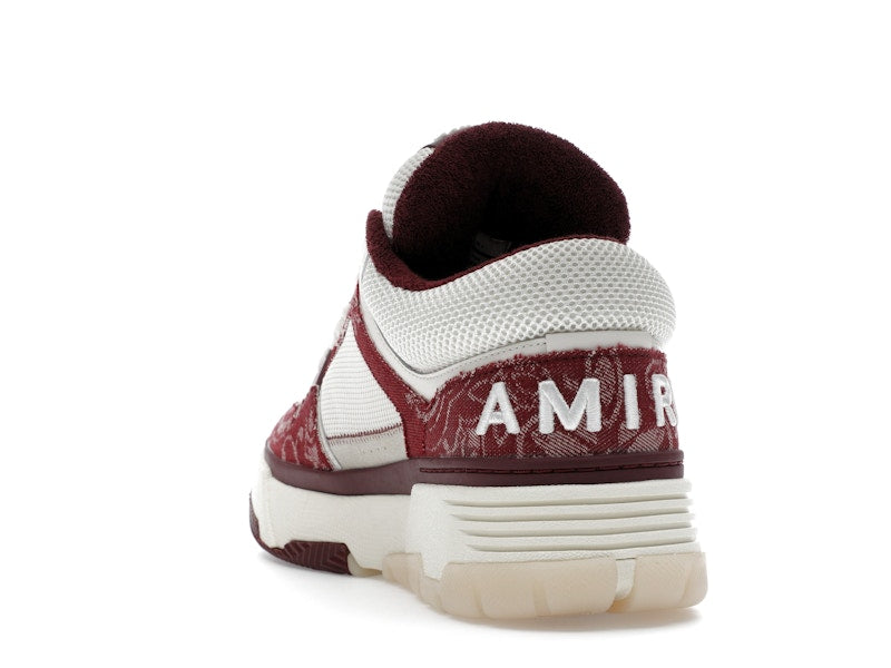 AMIRI MA-1 Bandana Denim Burgundy