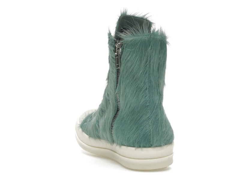 Rick Owens Strobe High Pony Hair Aqua
