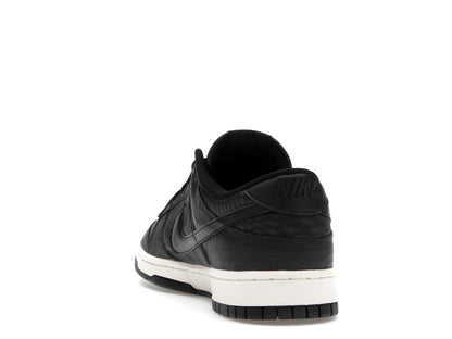 Nike Dunk Low Black Canvas