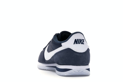 Nike Cortez Basic Nylon Obsidian White-Metallic Silver