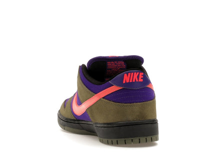 Nike SB Dunk Low Olive Atomic Red