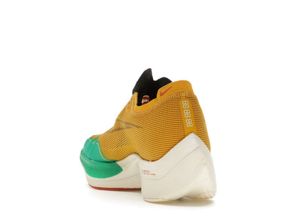 Nike ZoomX Vaporfly Next% 2 1972 Dark Sulfur Stadium Green