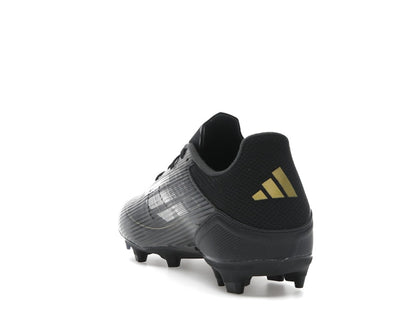 adidas F50 League Multi-Ground Core Black Iron Metallic Gold Metallic