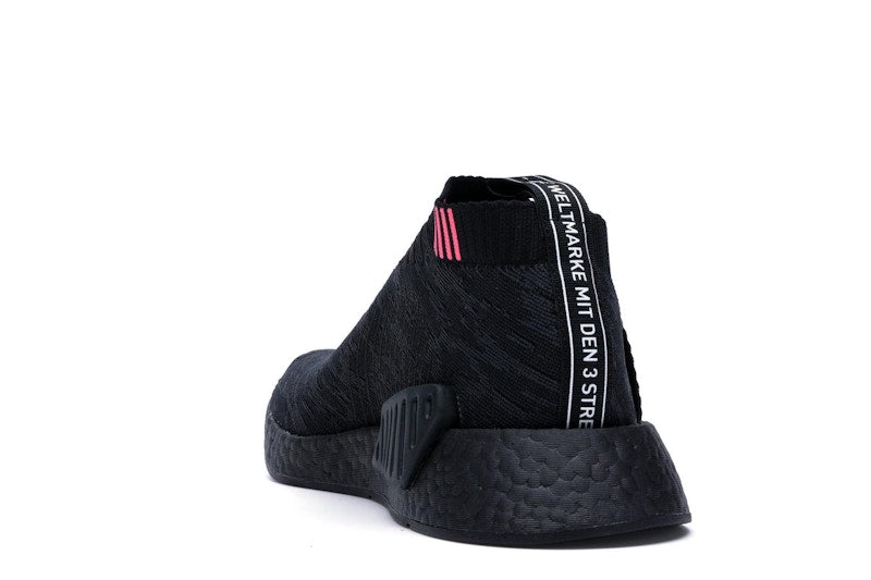 adidas NMD CS2 Triple Black Shock Pink
