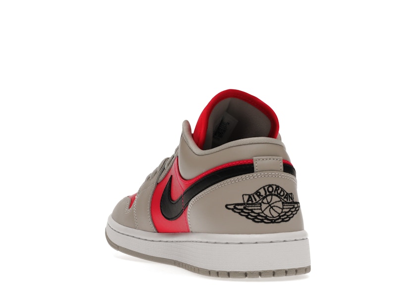 Jordan 1 Retro Low Light Iron Ore Siren Red (Women's)
