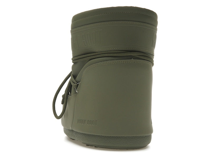 Moon Boot Icon Rubber Low Boot Khaki