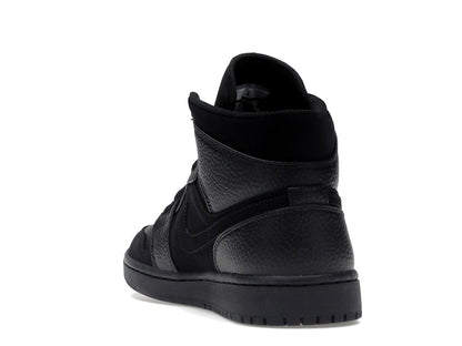 Jordan 1 Mid Black Dark Smoke Grey
