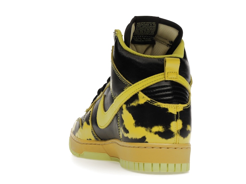 Nike Dunk High 1985 SP Yellow Acid Wash