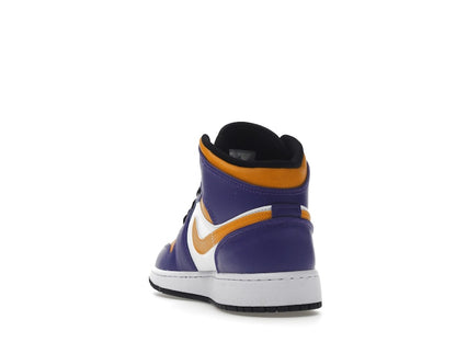 Jordan 1 Mid Lakers (2022) (GS)