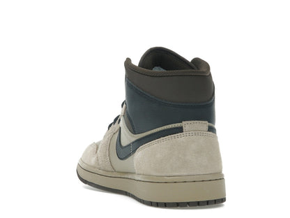 Jordan 1 Mid Khaki Baroque Brown