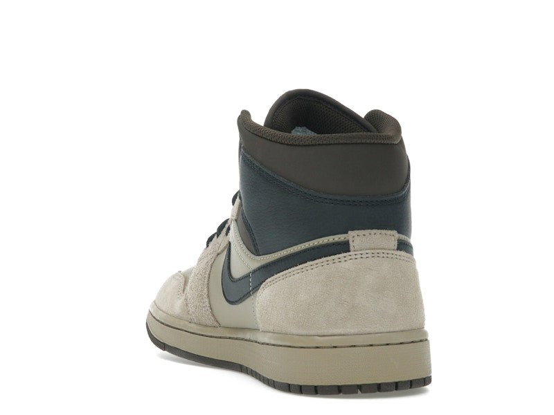 Jordan 1 Mid Khaki Baroque Brown